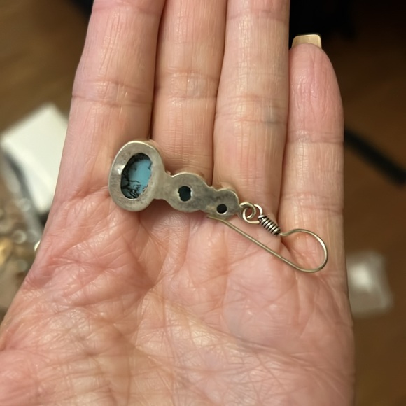 Beautiful Turquoise Earrings - Picture 4 of 4